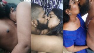 Pasangan Bergairah Merekam Video Mesra Mereka Dalam Bahasa Telugu