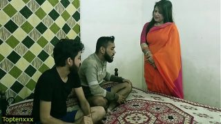 Malkin Bibi Dan Dua Pemuda Gagah Berahi, Ngentot Panas Dengan Suara Hindi Menggairahkan