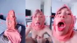 Jilbab Pink Hot Digoyang Ganas Sama Guru