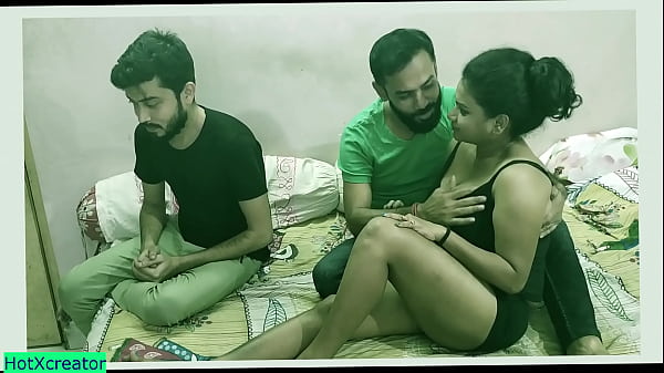 Pacar Seksi Pria India Berbagi Dengan Perjaka Dan Bercinta Bersama!!! Suara Hindi Jelas