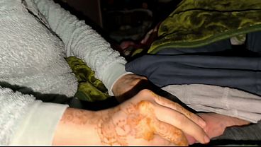 مشهد من منظور حبيبتي الإماراتية في أول مرة تدخل في تجربة شرجية عربية