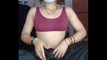 Suami Bhabhi India Ngentot Keras Memek Bhabhi Dalam Posisi Cowgirl Dengan Suara Hindi