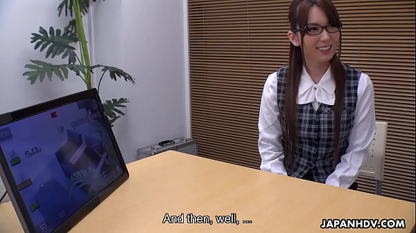Jepang Office Lady, Yui Hatano Nakal, Nggak Pake Sensor, Bikin Greget