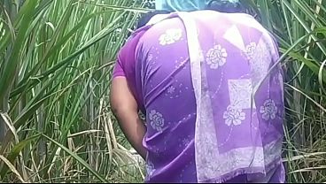 Desa India, Pasangan Ml Di Alam Bebas, Panas Dan Liar.