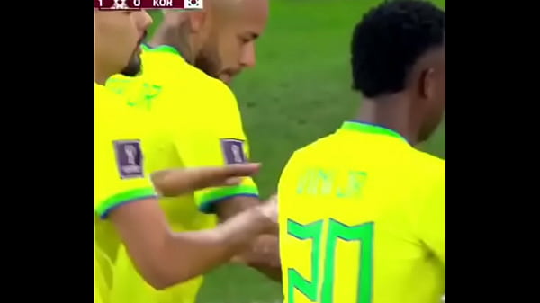 Brasil Ngebokongin Korea Live!!!! Neymar Sama Gengnya Pesta Panas
