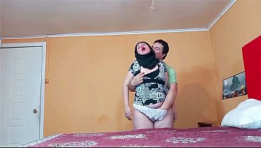 Cewek Hijab Digeboy Pakai Gaya Doggy