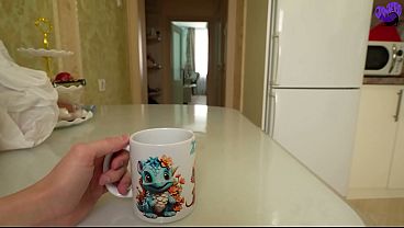 Pagi-pagi Udah Disuruh Nelen Batang Bokap Sama Ibu Tiri