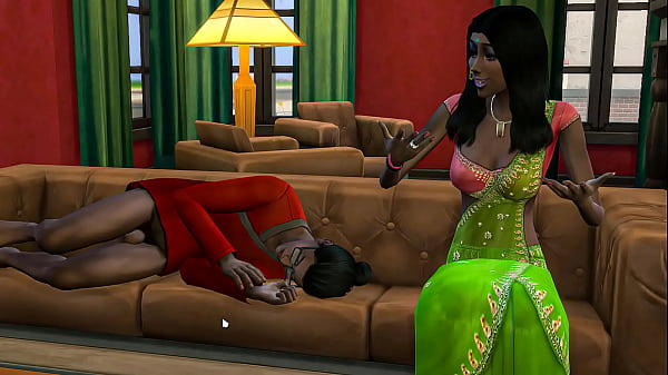 Tante Lihat Adik Tiri Tidur Telanjang Di Sofa, Langsung Bikin Dia Makin Horny Dan Ngegoblok Habis-habisan – Ngewe Cewek Binal India.