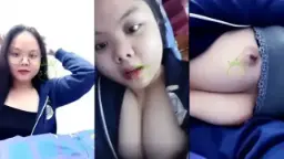 Bocil Chindo Chubby Pamer Toket Live, Bikin Ngaceng