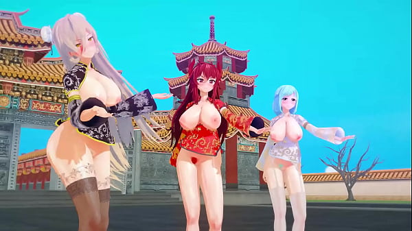 Tahun Baru Imlek Vtuber Mmd, Goyang Seksi Bikin Tegang, Nafsu Menggoda Dari 熊野ひろ