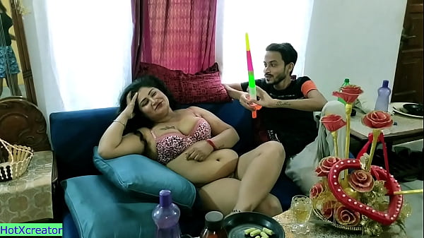 Ultah Bhabhi India Panas, Ngewe Bareng Pacar Remaja!